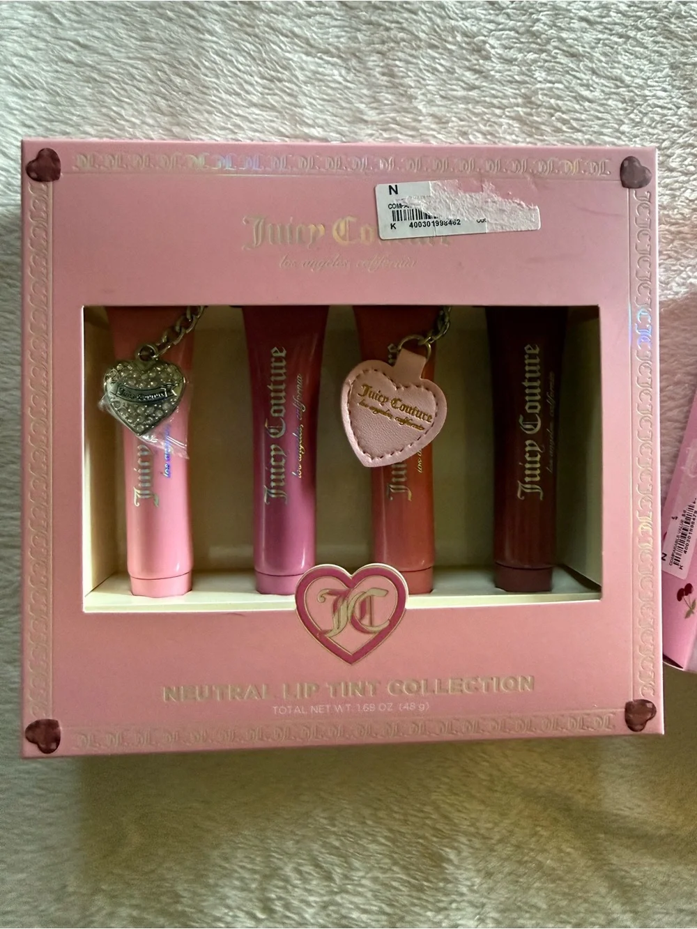 JUICY COUTURE LIP TINT 🍒 W CHARMS FRUIT JUICE LIP STAIN W Measuring Cups